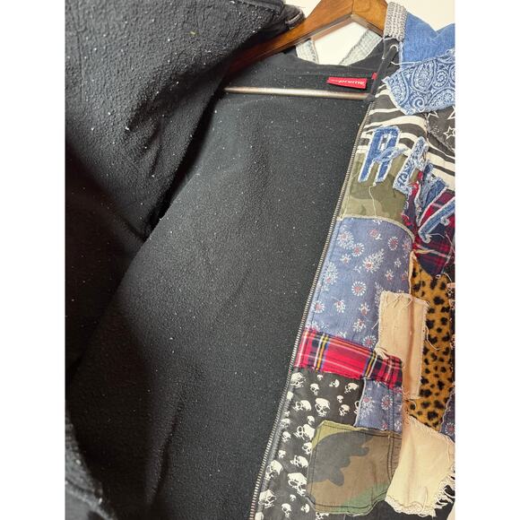 Supreme patchwork zip up jacket - Picture 7 of 10